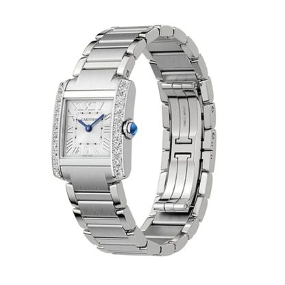 Cartier Tank Francaise watch small model quartz movement W4TA0020 - Image 2