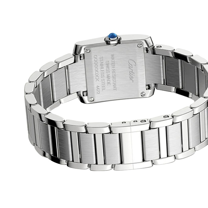 Cartier Tank Francaise watch small model quartz movement W4TA0020 - Image 3