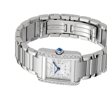 Cartier Tank Francaise watch small model quartz movement W4TA0020 - Image 5