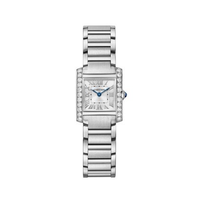 Cartier Tank Francaise watch small model quartz movement W4TA0020