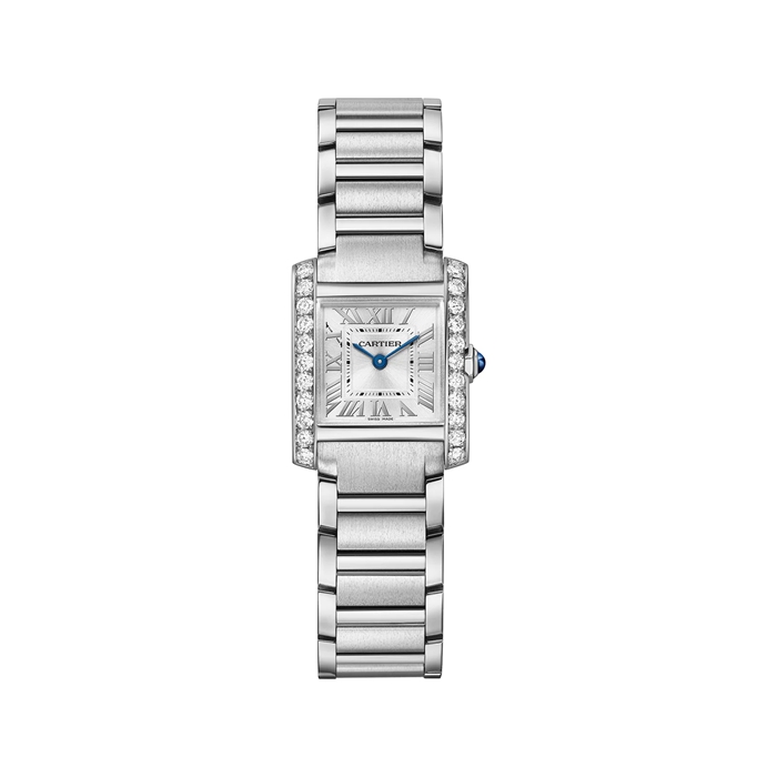 Cartier Tank Francaise watch small model quartz movement W4TA0020