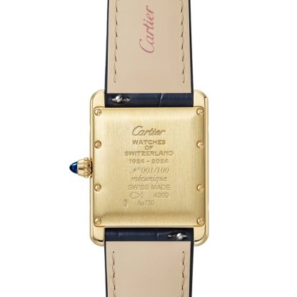 Cartier Tank Louis Cartier The Watches of Switzerland 100 Years Anniversary Exclusive Individually numbered 1-100 WGTA0213 - Image 3