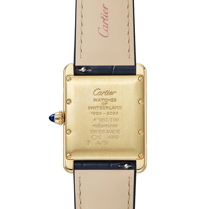 Cartier Tank Louis Cartier The Watches of Switzerland 100 Years Anniversary Exclusive Individually numbered 1-100 WGTA0213 - Image 3