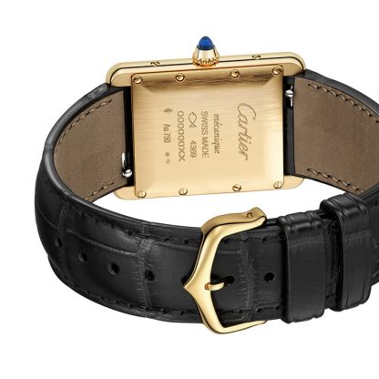 Cartier Tank Louis Cartier Watch Large Model Manufacture Mechanical Movement With Manual Winding Case In Yellow Gold WGTA0091 - Image 3