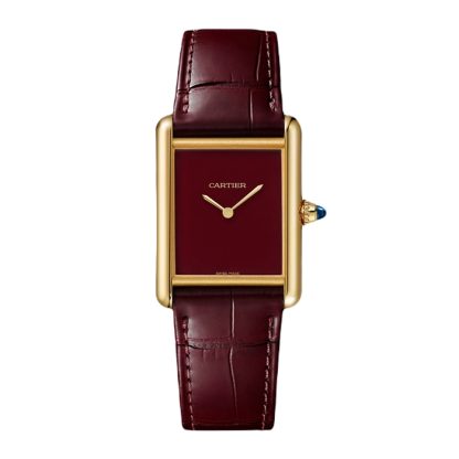 Cartier Tank Louis Cartier watch large model Manufacture mechanical movement with manual winding WGTA0190