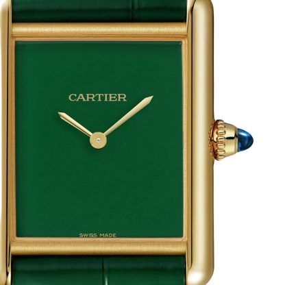 Cartier Tank Louis Cartier watch large model Manufacture mechanical movement with manual winding WGTA0191 - Image 2