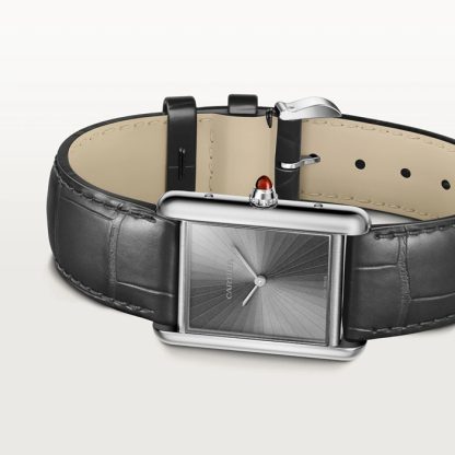 Cartier Tank Louis Cartier watch large model Manufacture mechanical movement with manual winding WGTA0303 - Image 4
