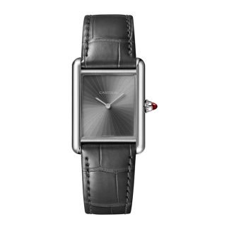 Cartier Tank Louis Cartier watch large model Manufacture mechanical movement with manual winding WGTA0303