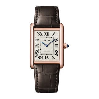 Cartier Tank Louis Cartier watch large model mechanical movement with automatic winding WGTA0346