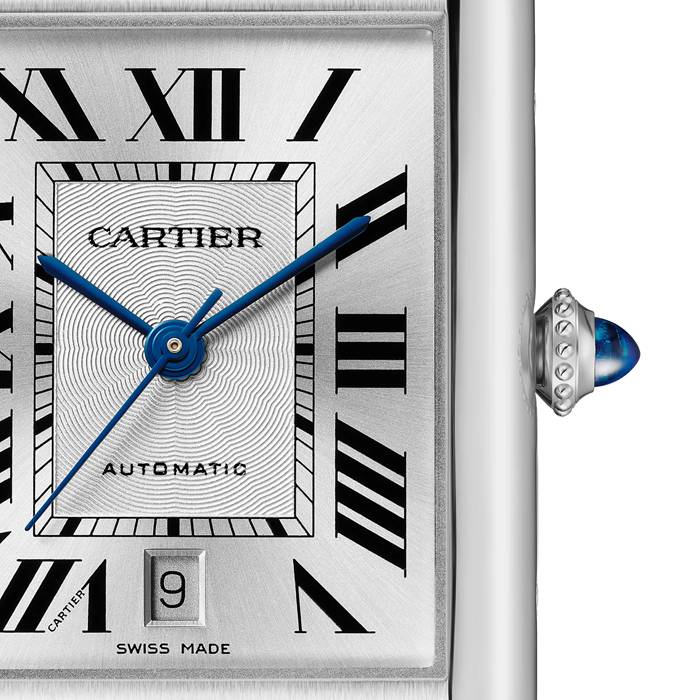 Cartier Tank Must Extra-Large Model Automatic Movement Steel Leather WSTA0040 - Image 2