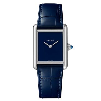Cartier Tank Must Watch Large Model High Autonomy Quartz Movement Steel Case WSTA0114