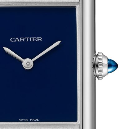 Cartier Tank Must Watch Large Model High Autonomy Quartz Movement Steel Case WSTA0114 - Image 5