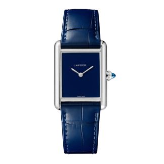 Cartier Tank Must Watch Large Model Quartz Movement Steel Case WSTA0055