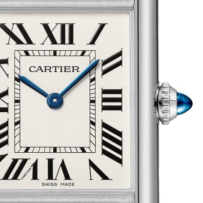 Cartier Tank Must Watch Large Model Quartz Movement Steel Case WSTA0106 - Image 2
