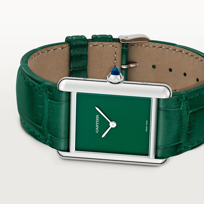 Cartier Tank Must Watch Large Model Quartz Movement Steel Case WSTA0115 - Image 4