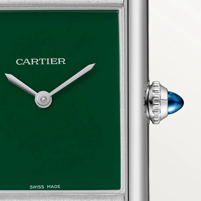 Cartier Tank Must Watch Large Model Quartz Movement Steel Case WSTA0115 - Image 5