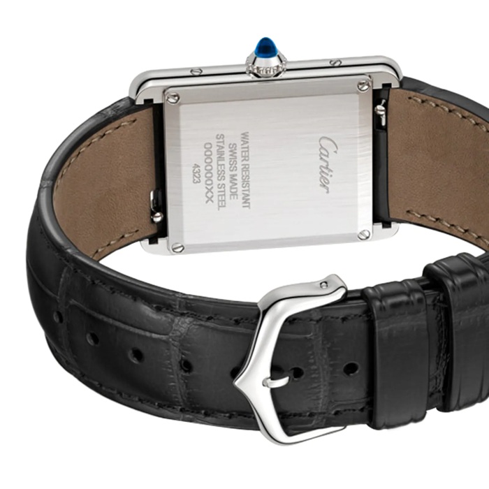 Cartier Tank Must Watch Large Model Quartz Movement Steel WSTA0072 - Image 2