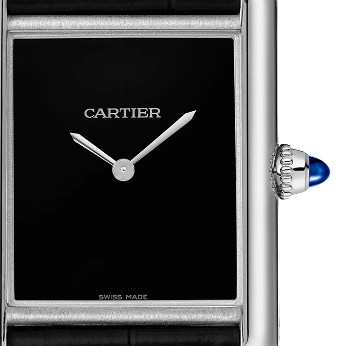 Cartier Tank Must Watch Large Model Quartz Movement Steel WSTA0072 - Image 5