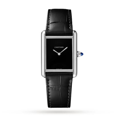 Cartier Tank Must Watch Large Model Quartz Movement Steel WSTA0072