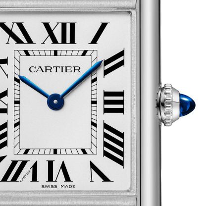Cartier Tank Must Watch Large Model SolarBeat Photovoltaic Movement Steel Case WSTA0122 - Image 2