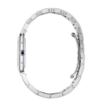 Cartier Tank Must Watch Large Model SolarBeat Photovoltaic Movement Steel Case WSTA0122 - Image 4