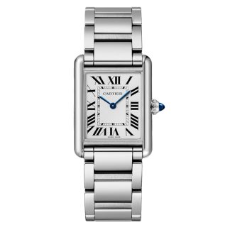 Cartier Tank Must Watch Large Model SolarBeat Photovoltaic Movement Steel Case WSTA0122