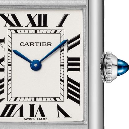 Cartier Tank Must Watch Small Model Quartz Movement Steel Case WSTA0107 - Image 2