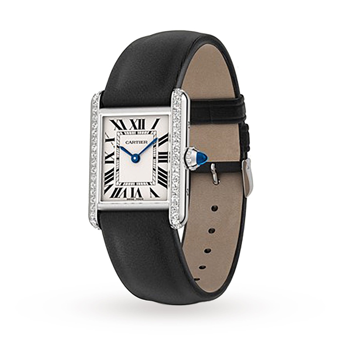 Cartier Tank Must Watch Small Model Quartz Movement Steel W4TA0016 - Image 2