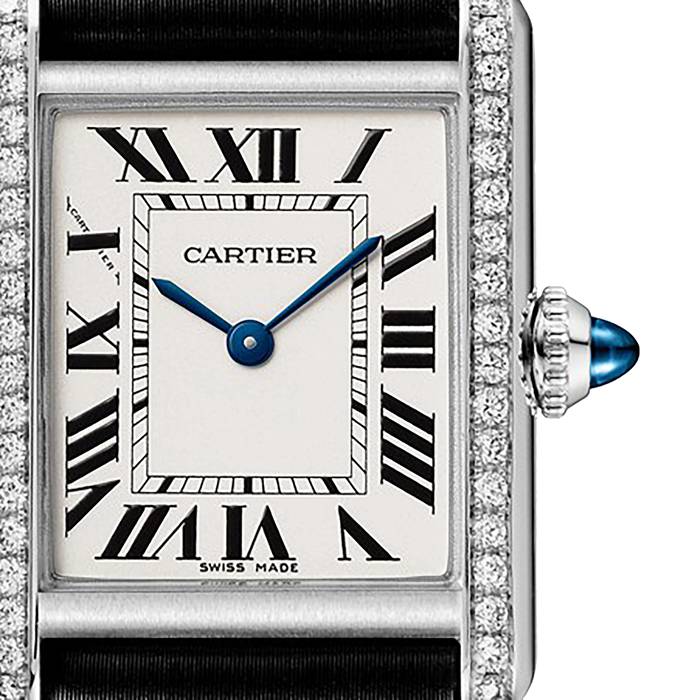 Cartier Tank Must Watch Small Model Quartz Movement Steel W4TA0016 - Image 5