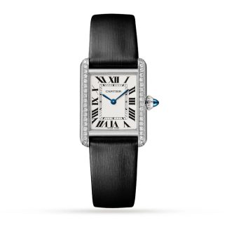 Cartier Tank Must Watch Small Model Quartz Movement Steel W4TA0031