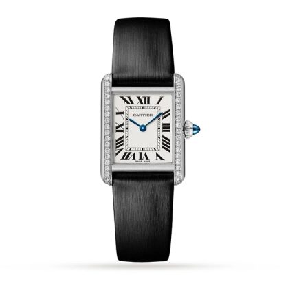 Cartier Tank Must Watch Small Model Quartz Movement Steel W4TA0031