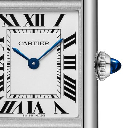 Cartier Tank Must Watch Small Model SolarBeat Photovoltaic Movement Steel Case WSTA0119 - Image 2
