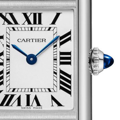 Cartier Tank Must Watch Small Model SolarBeat Photovoltaic Movement Steel Case WSTA0121 - Image 2