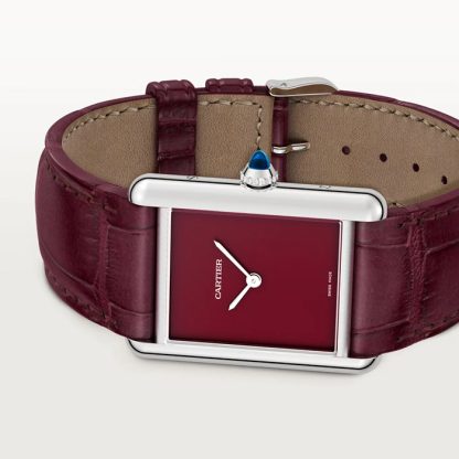 Cartier Tank Must watch large model High Autonomy quartz movement Steel case WSTA0113 - Image 3