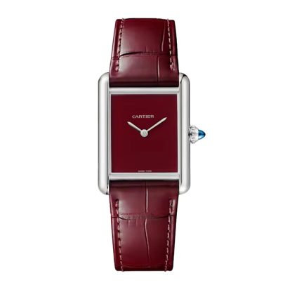 Cartier Tank Must watch large model High Autonomy quartz movement Steel case WSTA0113