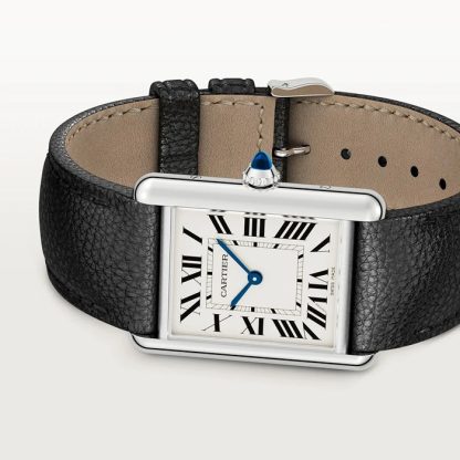 Cartier Tank Must watch large model High Autonomy quartz movement Steel case WSTA0136 - Image 2
