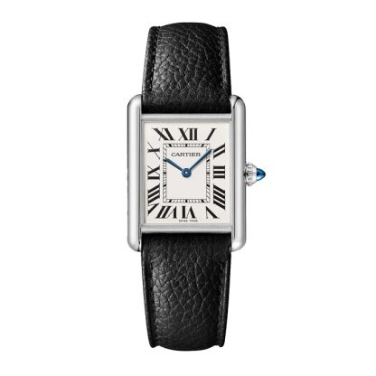 Cartier Tank Must watch large model High Autonomy quartz movement Steel case WSTA0136