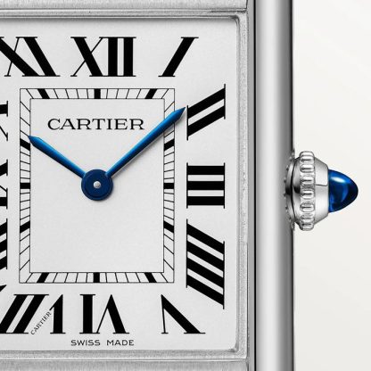 Cartier Tank Must watch large model SolarBeat photovoltaic movement Steel case WSTA0138 - Image 2