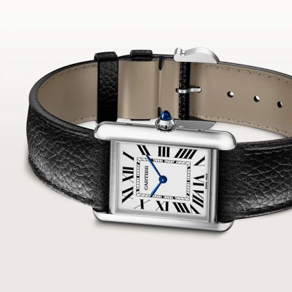 Cartier Tank Must watch large model SolarBeat photovoltaic movement Steel case WSTA0138 - Image 3