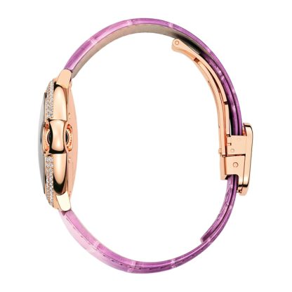 Cartier ballon Bleu De Cartier Watch 33mm Automatic Movement Rose Gold Diamonds Leather WE902066 - Image 4