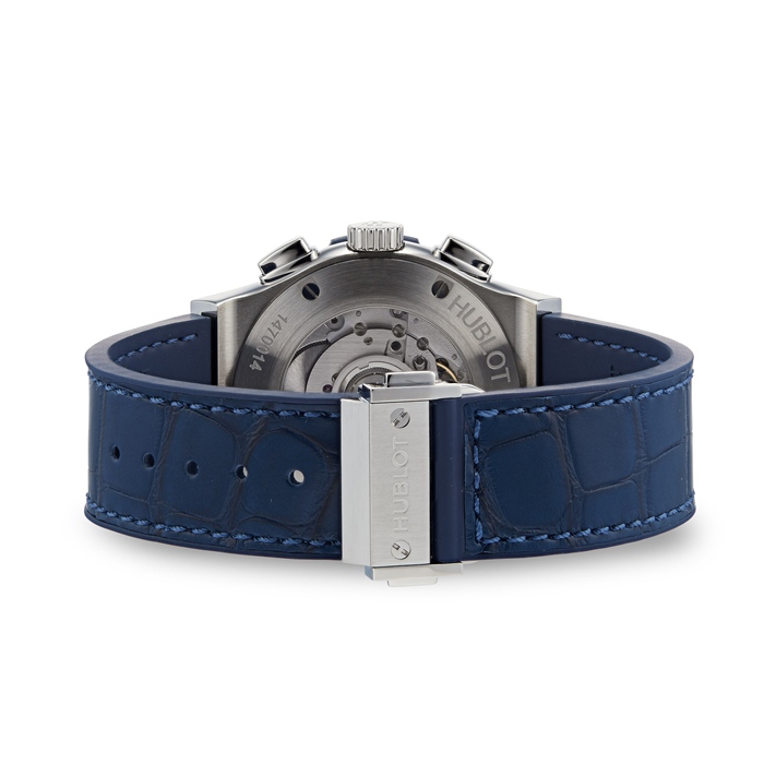 Hublot Classic Fusion Blue Chronograph Titanium 42mm 541.NX.7170.LR - Image 3