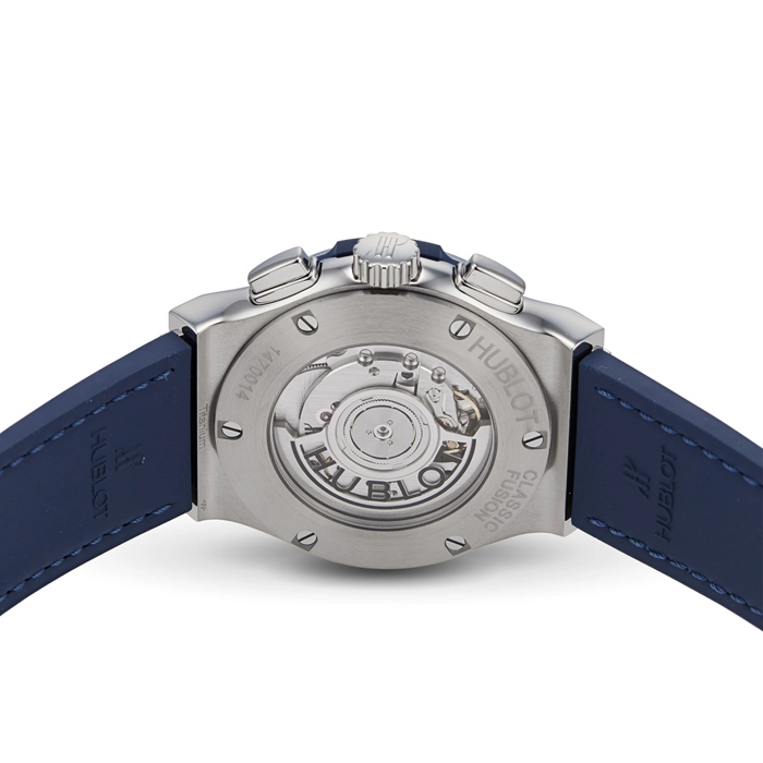 Hublot Classic Fusion Blue Chronograph Titanium 42mm 541.NX.7170.LR - Image 4