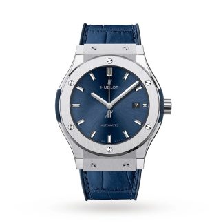 Hublot Classic Fusion Blue Titanium 42mm 542.NX.7170.LR