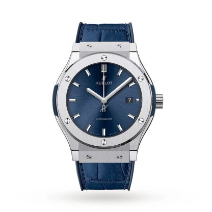 Hublot Classic Fusion Blue Titanium 42mm 542.NX.7170.LR