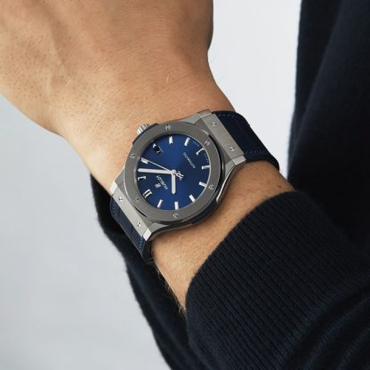 Hublot Classic Fusion Blue Titanium 45mm 511.NX.7170.LR - Image 2