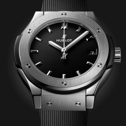 Hublot Classic Fusion Titanium 33mm Watch Black 581.NX.1470.RX - Image 2
