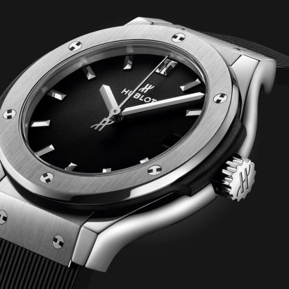 Hublot Classic Fusion Titanium 33mm Watch Black 581.NX.1470.RX - Image 3
