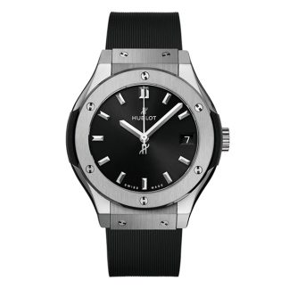 Hublot Classic Fusion Titanium 33mm Watch Black 581.NX.1470.RX