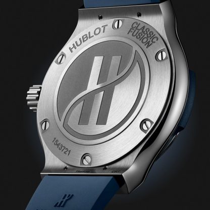 Hublot Classic Fusion Titanium Blue 33mm Ladies Watch 581.NX.7170.RX - Image 5