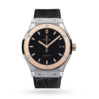 Hublot Classic Fusion Titanium King Gold 45mm Mens Watch 511.NO.1181.LR